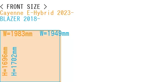 #Cayenne E-Hybrid 2023- + BLAZER 2018-
